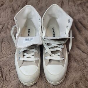 Converse Women's Off-White High-Top Sneakers
